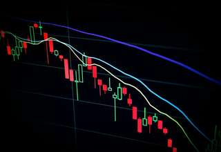 Forex trader analyzing multiple time frame charts for scalping and swing trading strategies